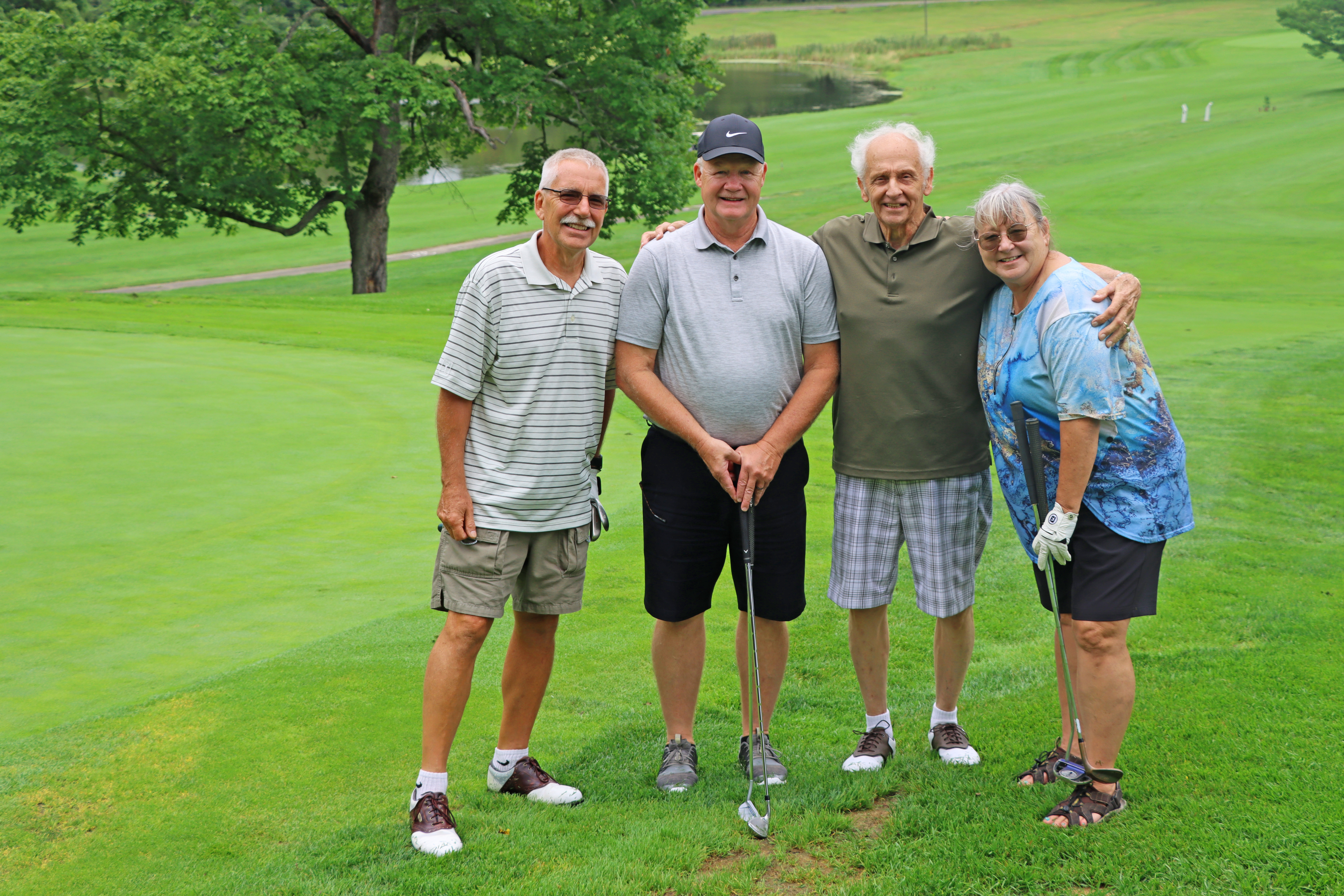 Group of Golfers