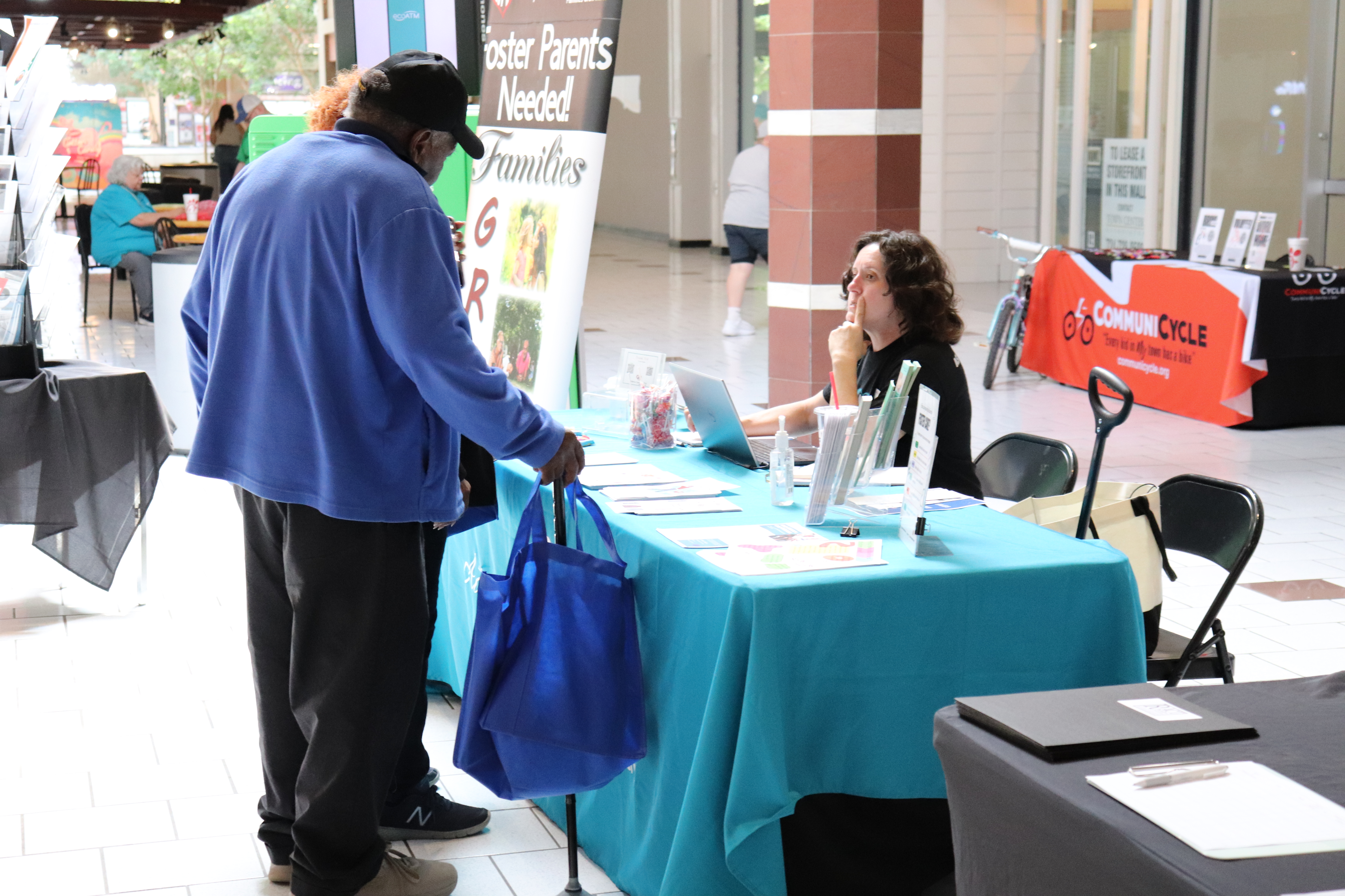 People at the Adoption Connection PA Table